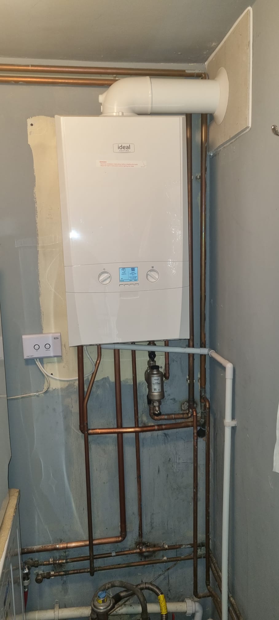 Boiler replacement after